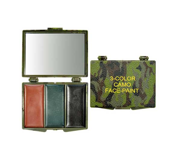 Rothco 5 Color Camo Face Paint - Square Compact