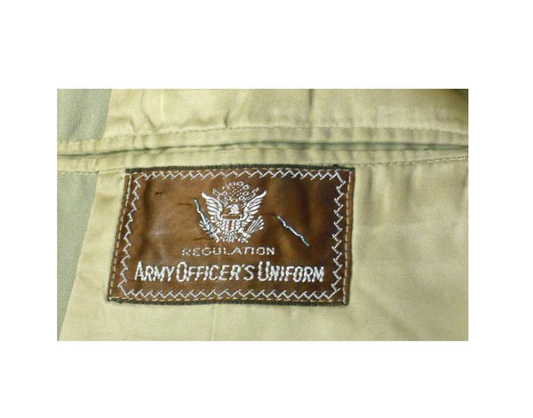 US-Army-WW-II-Officer-Summer-Dress-Jacket-Label