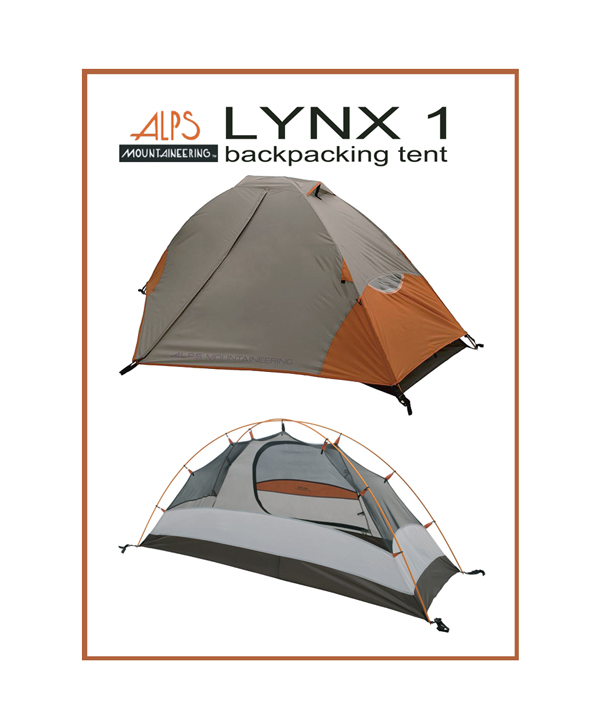 ALPS LYNX 1 BACKPACKING TENT