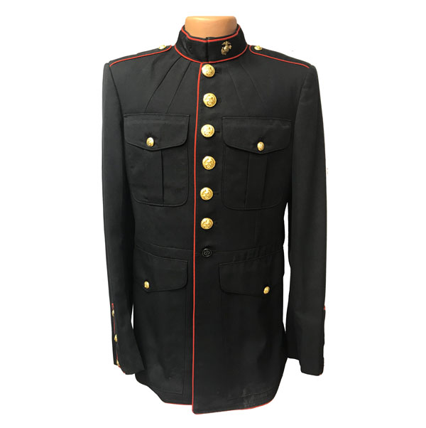 USMC SURPLUS MENS ENLISTED DRESS BLUE COAT General Army Navy Outdoor