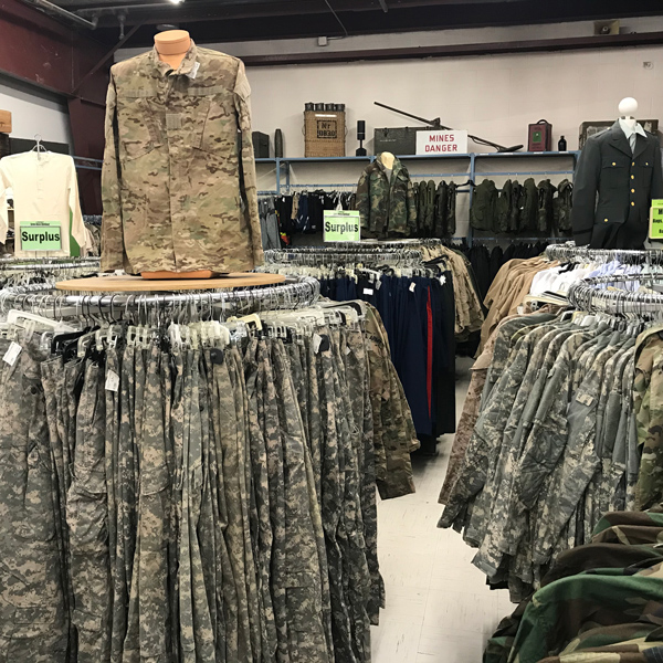 General Army Navy Outdoor Military Surplus, Camping, Fishing, Retro