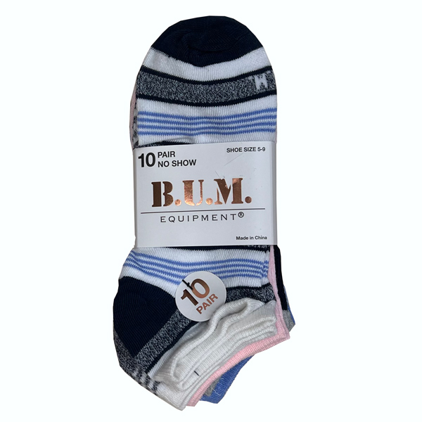 BUM-Ladie-10-PAIR-No-Show-Socks-3.2