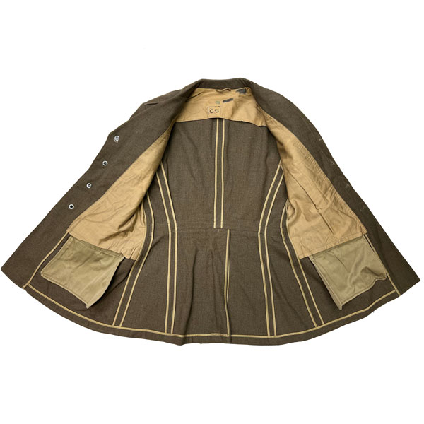 US-WWII-Wool-Green-Serge-Coat