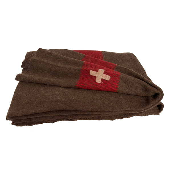 Swiss-Surplus-Wool-Brown-Blanket